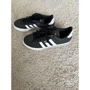 Adidas Men's Daily 3.0 Sneakers - FW7033 - Black, Gray, & White - US 8.5